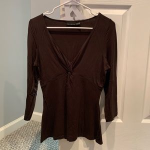 The Limited 3/4 Sleeve V-Neck